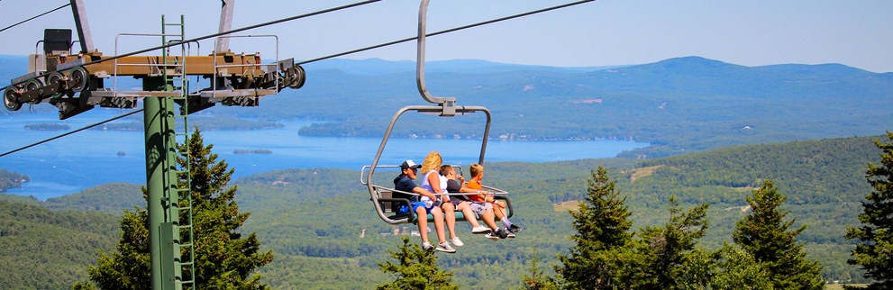 Gunstock Lift Rides | Lake Winnipesaukee View | Scenic Chairlift Rides