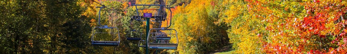 fall foliage scenic chairlift rides